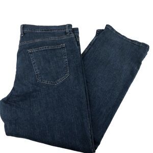 Saddlebred jeans men’s 40 x 32 blue denim relaxed fit boot cut dark wash